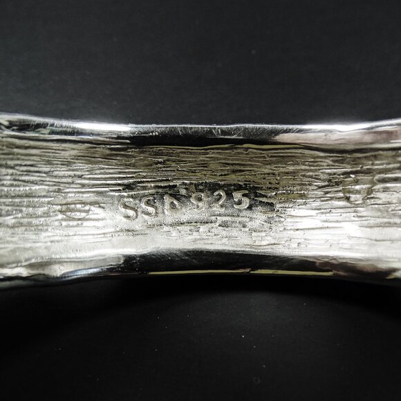 SIMON SEBBAG NWT Sterling Silver Textured Wide Cuff Bracelet - Picture 5 of 7